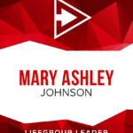 Advance Volunteer Name Badge